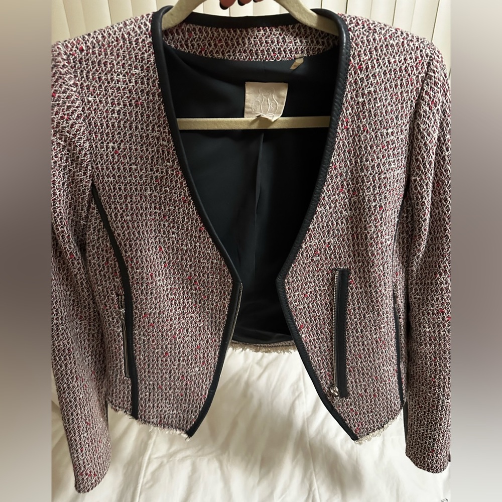 Rebecca Taylor cropped jacket.